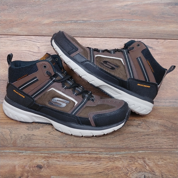 Skechers Shoes | Skechers Water Resistant Boots | Color: Black/Brown | Size: 10 | Pm-94754537's Closet